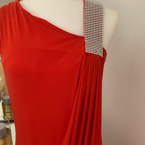 Long dress size 12 Beautiful stretchy comfortable material breathable material - Picture 2 of 5